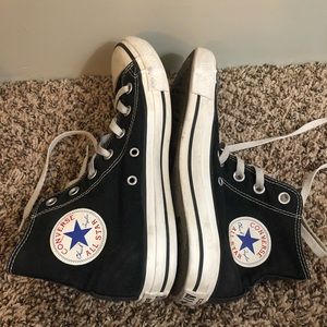 Women Black Converse Chuck Berry High Top Sneakers
